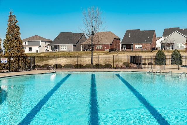 view of pool