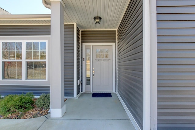 view of property entrance