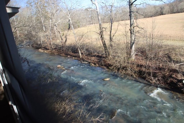 view of water feature