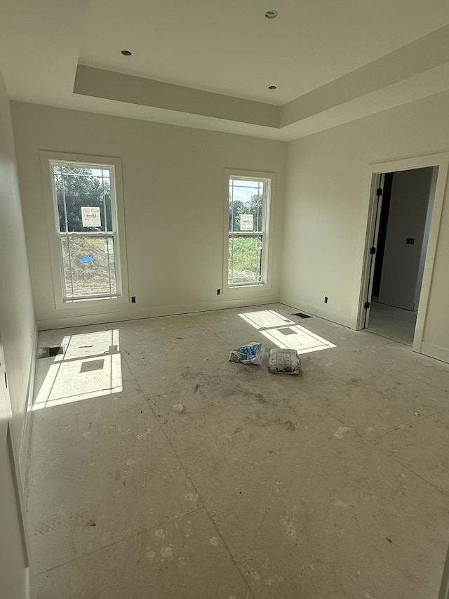 3944 Chapel Hill Rd, Clarksville, TN 37040 - unfurnished room with a raised ceiling and healthy amount of natural light