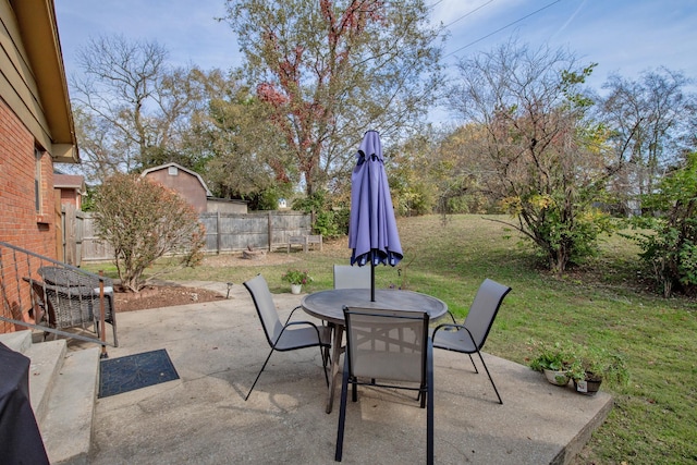 view of patio / terrace