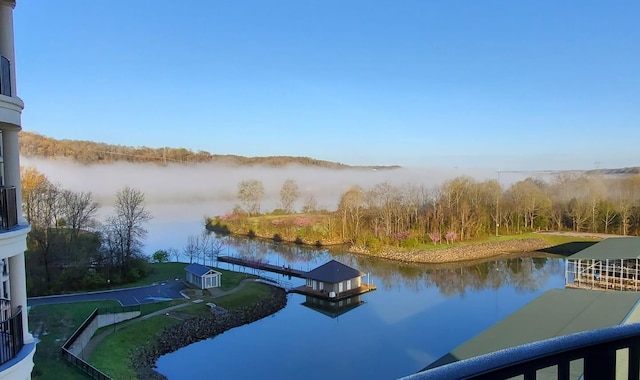 400 Warioto Way Unit 716, Ashland City, TN 37015 - water view with a dock