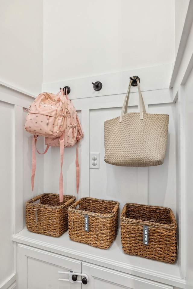 view of mudroom