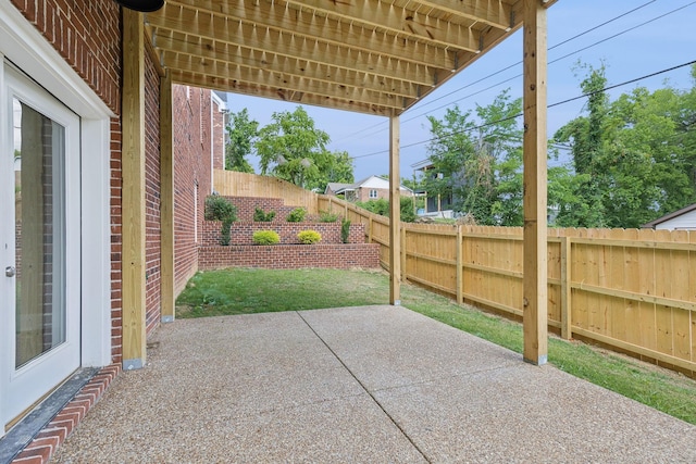 view of patio / terrace