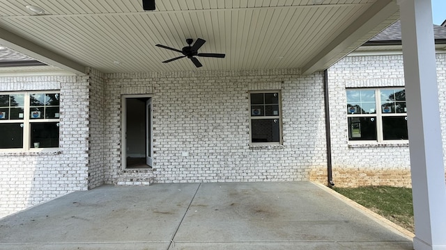 839 Stovers Gln, Murfreesboro, TN 37128 - view of patio featuring a ceiling fan