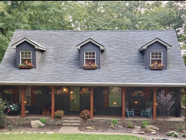 view of cape cod-style house