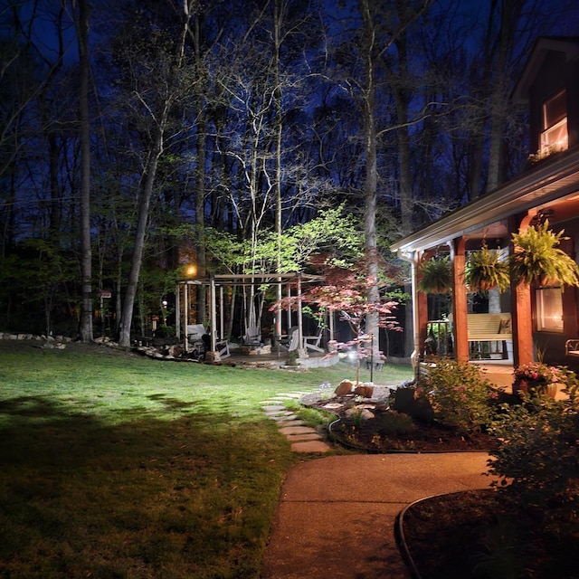 view of yard