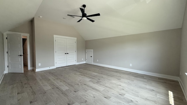 835 Stovers Gln, Murfreesboro, TN 37128 - bonus room with ceiling fan, lofted ceiling, and wood finished floors