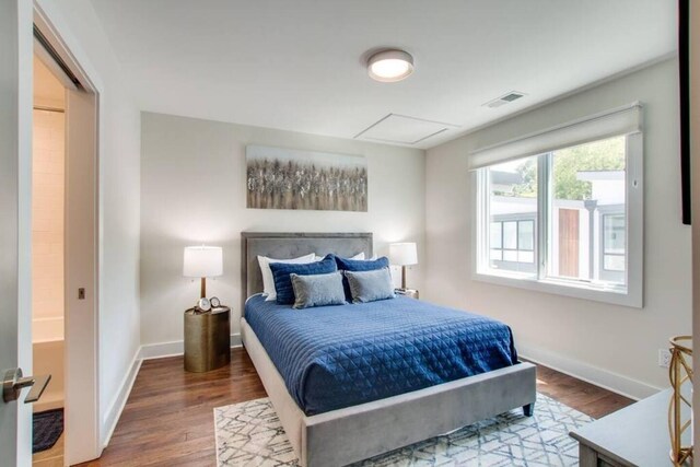 2122 9th Ave N, Nashville, TN 37208 - bedroom featuring wood-type flooring