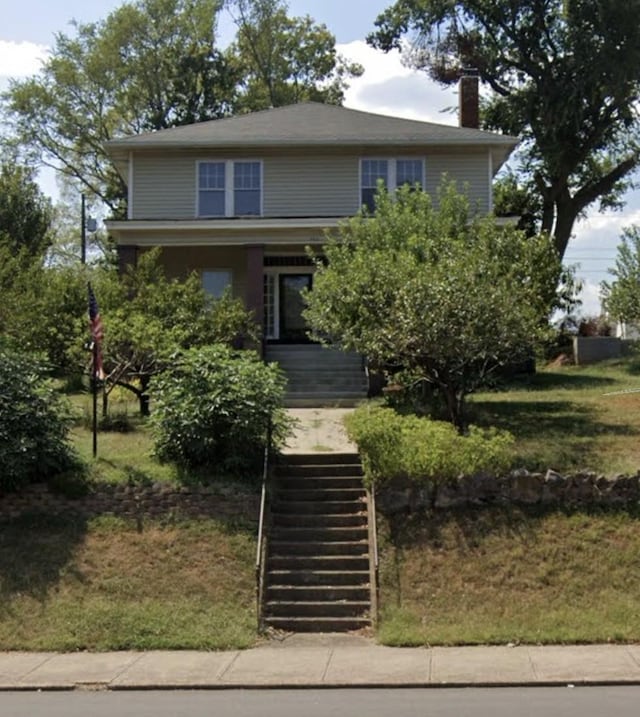 view of front of house