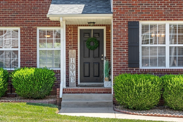 view of property entrance