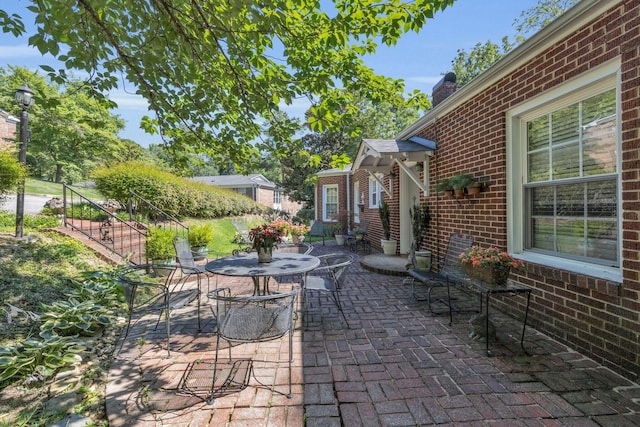 view of patio