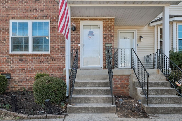 view of entrance to property