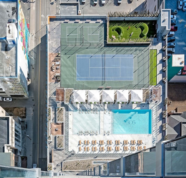 515 Church St Unit 3208, Nashville, TN 37219 - drone / aerial view