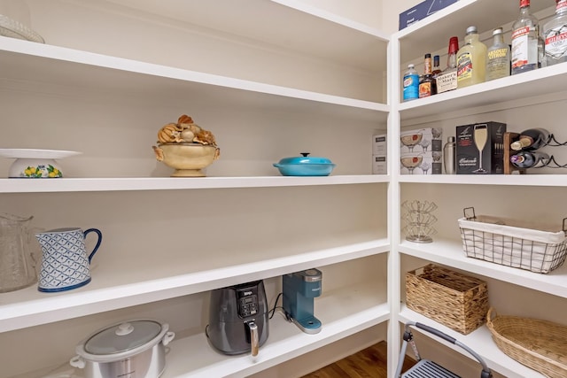 view of pantry