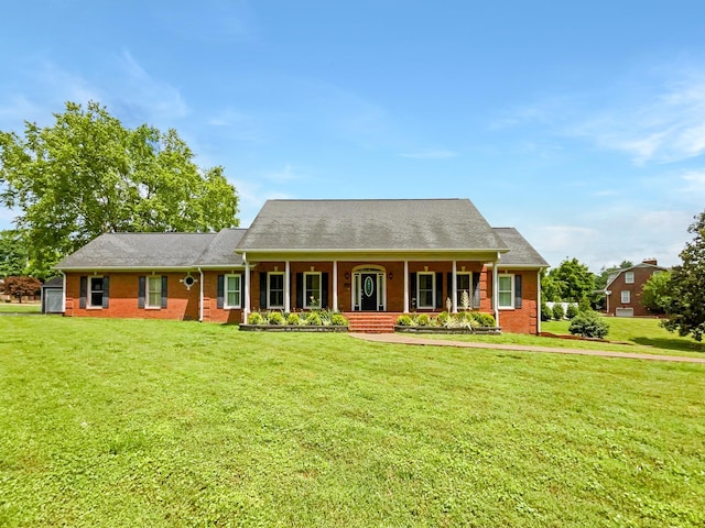 3556 Forest Park Rd, Springfield, TN 37172 - view of front of house featuring a front lawn and brick siding