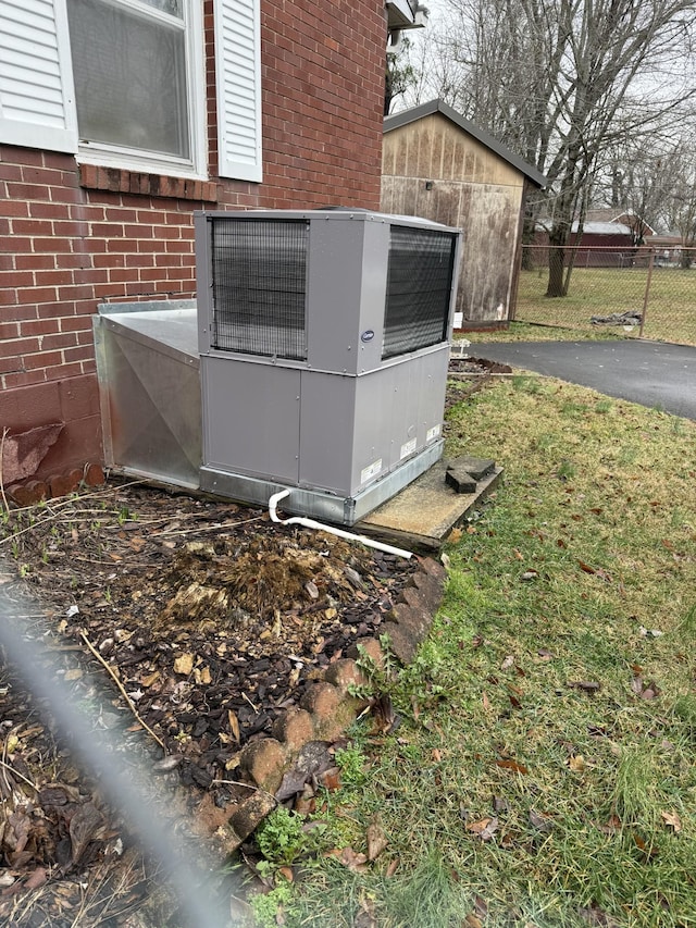 exterior details featuring central air condition unit