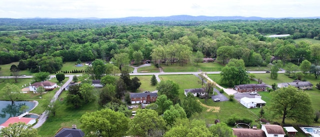 aerial view with a view of trees