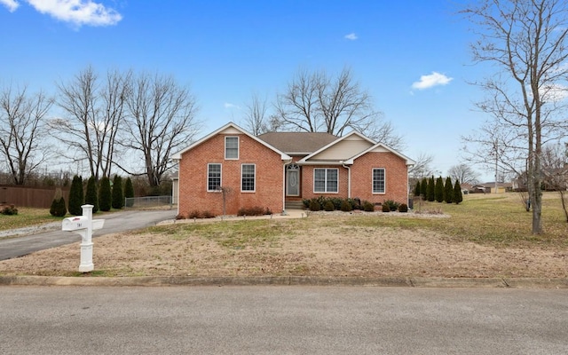 view of ranch-style house