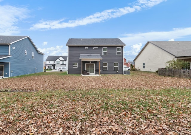 view of rear view of house