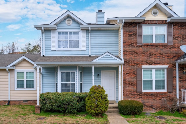 view of townhome / multi-family property