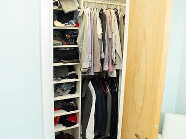 view of closet