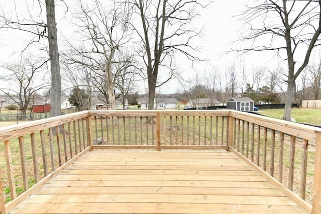 1765 Copperfield Ct, Clarksville, TN 37042 - wooden terrace with an outbuilding and a shed