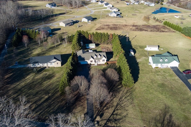 birds eye view of property featuring a residential view