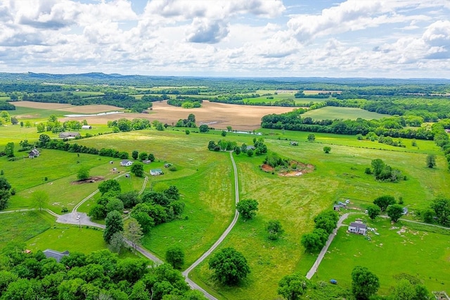 1144 Miller Rd, Lewisburg, TN 37091 - aerial view of sparsely populated area featuring agricultural land