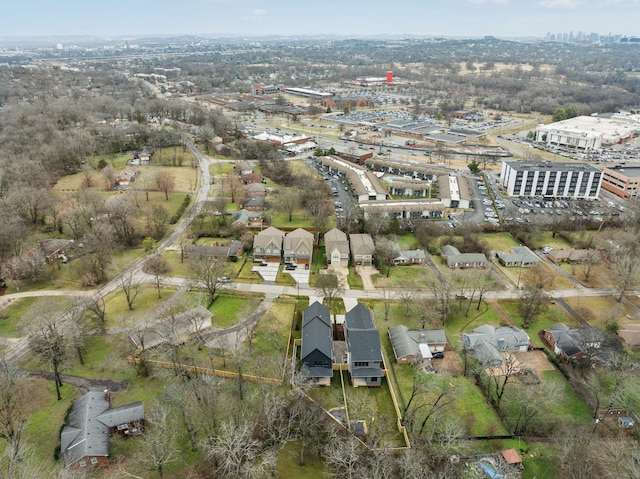 aerial view