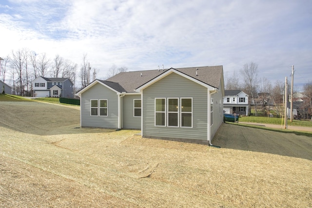 view of rear view of house