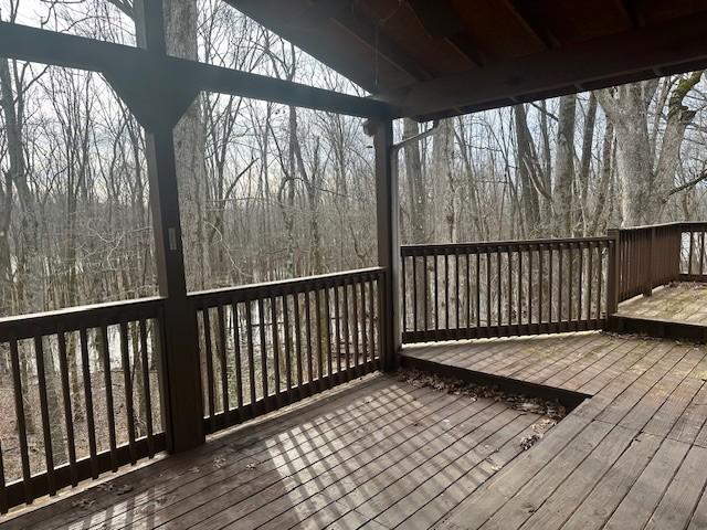 275 Patricia Cir, Indian Mound, TN 37079 - view of wooden deck
