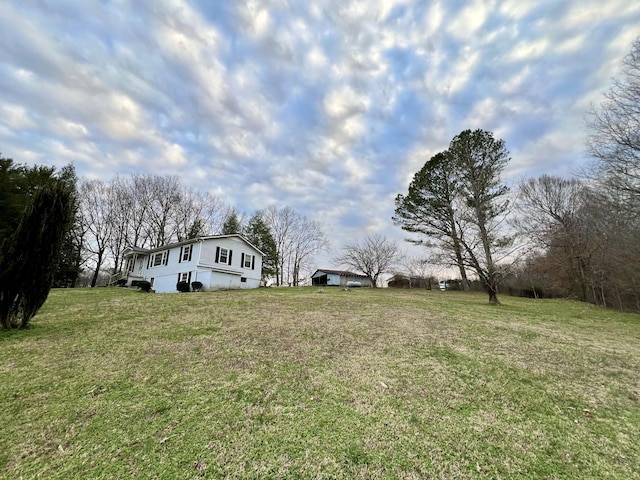 view of yard