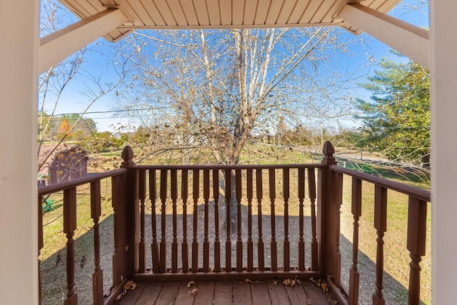 view of deck