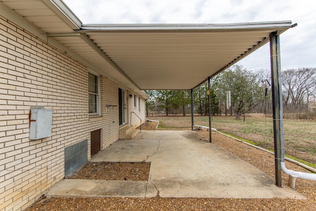 view of patio