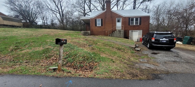 view of side of property