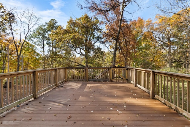 view of deck