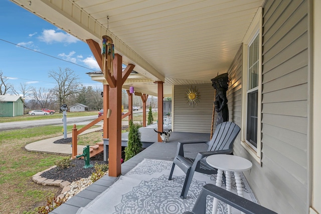 479 Elora Rd, Elora, TN 37328 - view of covered porch