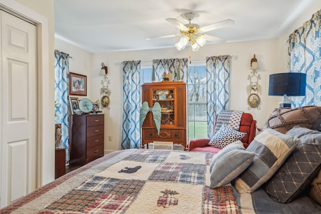 479 Elora Rd, Elora, TN 37328 - bedroom with ceiling fan