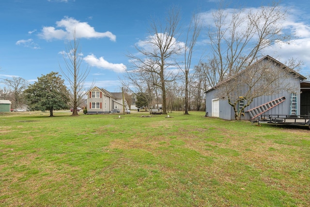 479 Elora Rd, Elora, TN 37328 - view of grassy yard with an outdoor structure