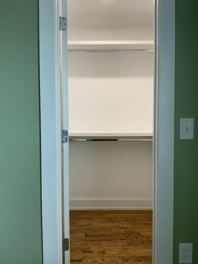 view of closet