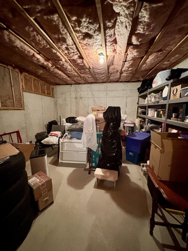 1532 Bunbury Dr, Thompsons Station, TN 37179 - view of unfinished basement