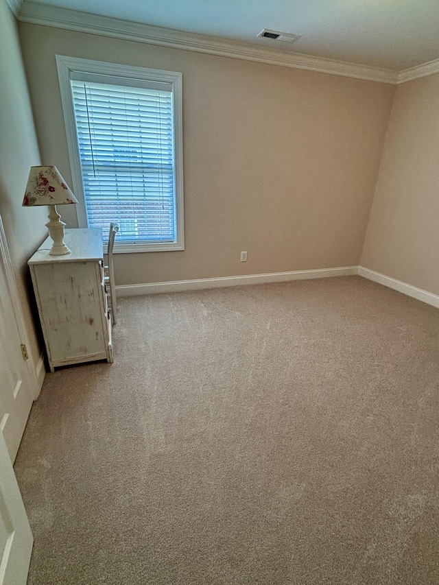 1532 Bunbury Dr, Thompsons Station, TN 37179 - empty room featuring ornamental molding and light carpet