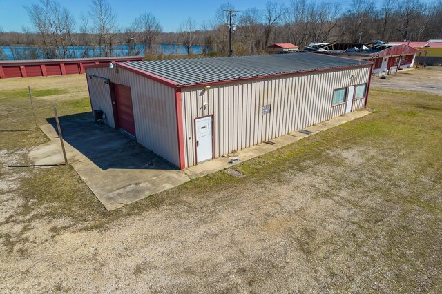 view of outbuilding with an outdoor structure