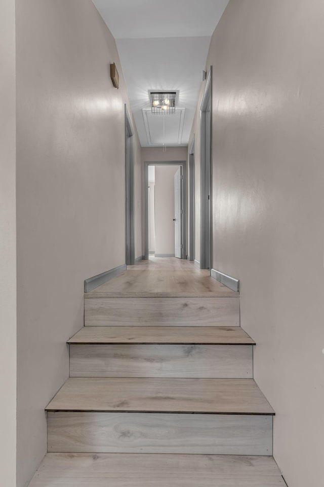 view of stairs