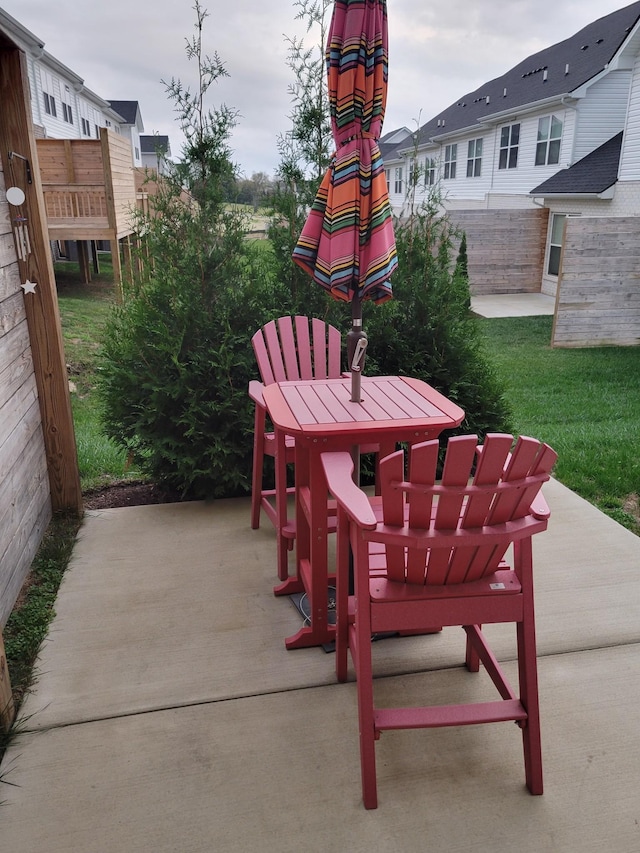 view of patio / terrace