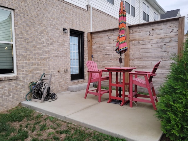 view of patio / terrace