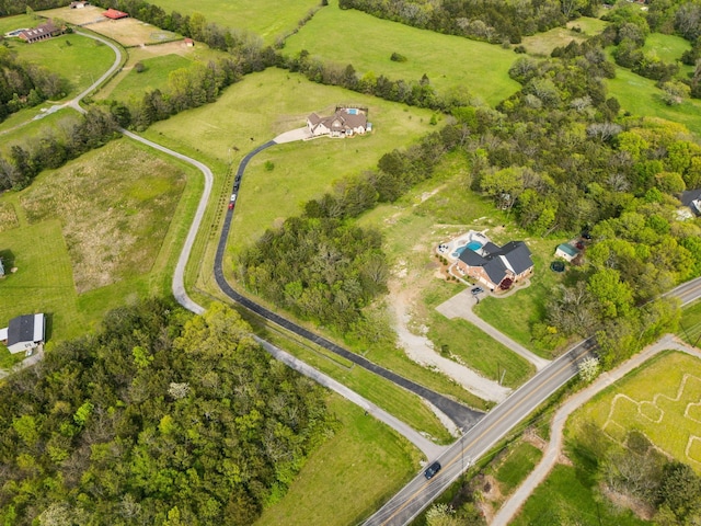 8760 Rocky Fork Rd, Smyrna, TN 37167 - bird's eye view with a rural view