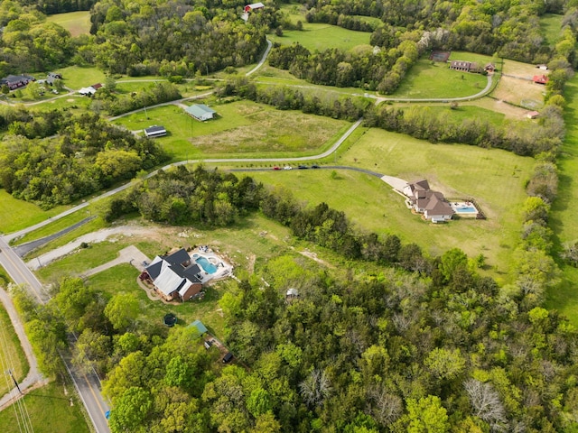 8760 Rocky Fork Rd, Smyrna, TN 37167 - drone / aerial view featuring a rural view