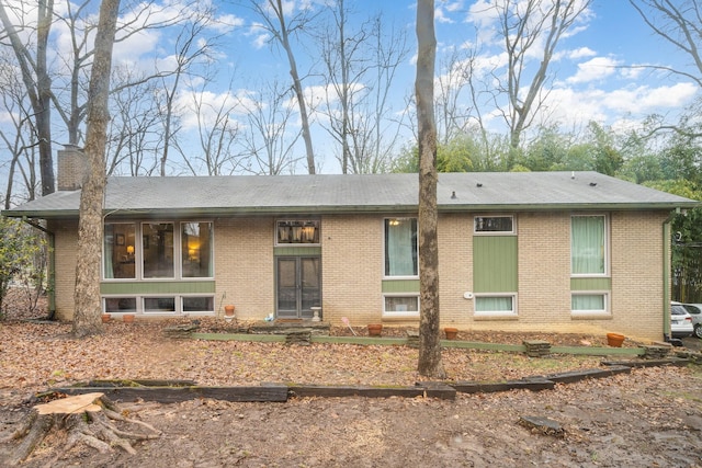 view of back of property